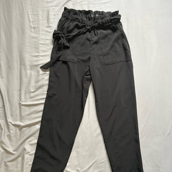 Black Elegant Dynamite Pants - Picture 4 of 15